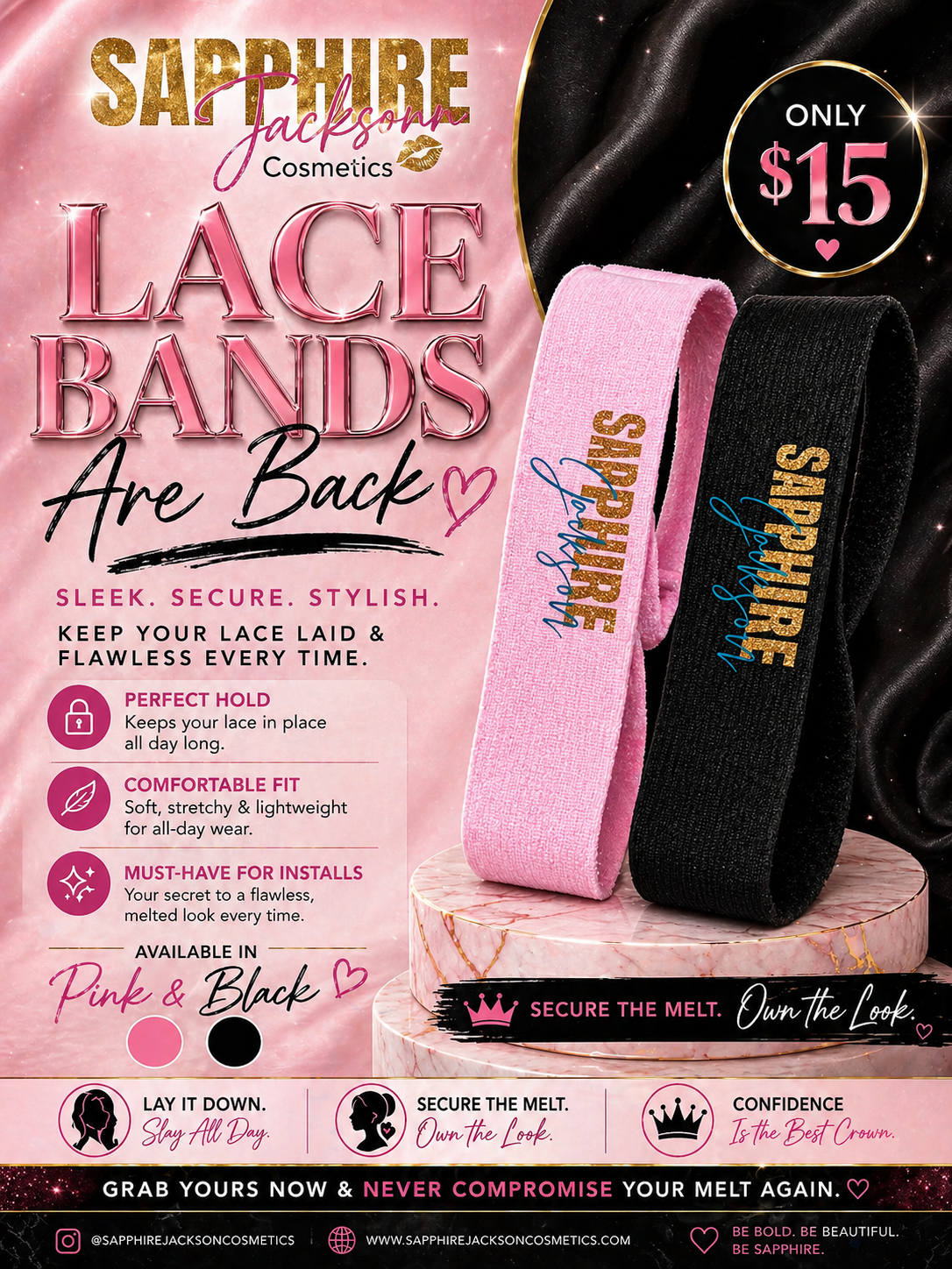 LACE MELT BANDS