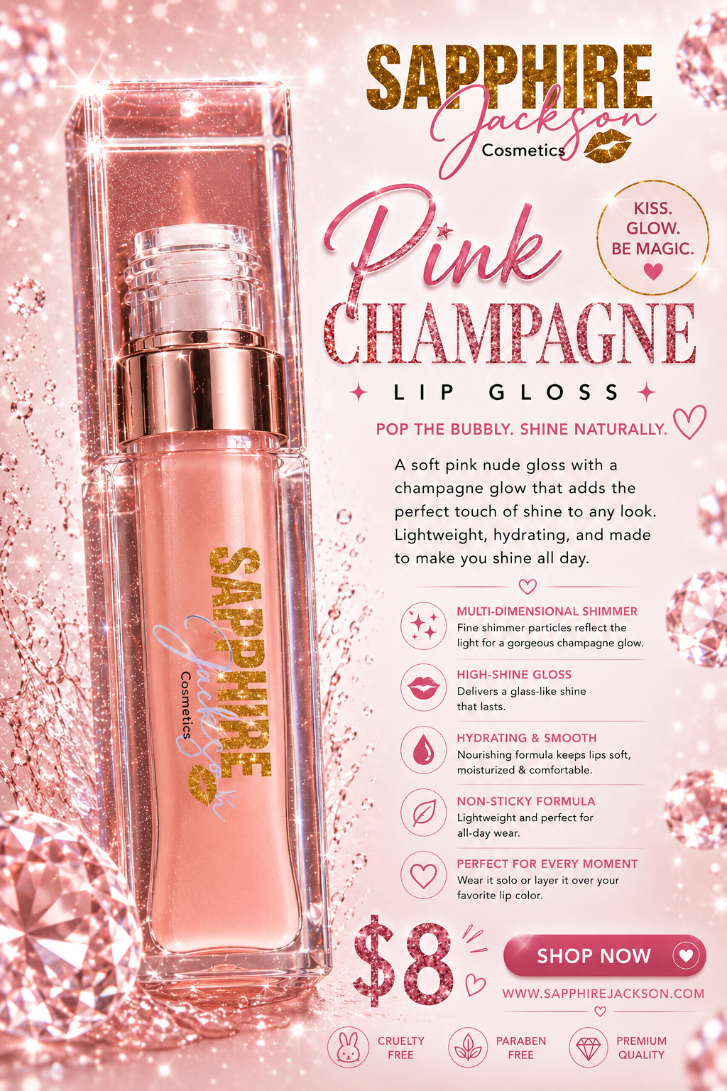 Pink champagne